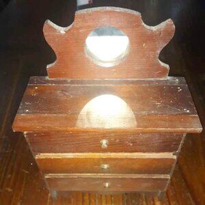 1905 Miniature Converse Salesman Sample Buffet Server Doll Toy Bureau Antique